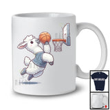 Llama Playing Basketball; Lovely Basketball Llama Player Playing Lover; Matching Sport Team T-Shirt