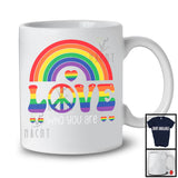 Love Who You Are, Lovely LGBT Pride LGBTQ Rainbow Gay Lesbian, Matching Family Group T-Shirt