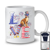 Love, Proud 4th Of July Abyssinian American Flag Fireworks Firecrackers, Patriotic Group T-Shirt