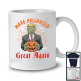 Make Halloween Great Again; Humorous Halloween Zombie Trump President; Patriotic Group T-Shirt