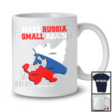 Make Russia Small Again; Humorous Make Russia Election 2024; Friends Family Group T-Shirt