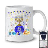 Menorah With Bowling Equipment; Wonderful Hanukkah Family Bowling Player Playing; Sport Team T-Shirt