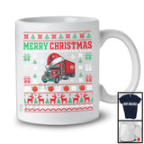 Merry Christmas; Amazing Christmas Sweater Santa Trucker Lover; Matching X-mas Group T-Shirt