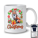 Merry Christmas; Awesome X-mas Fox Wild Animal Lover; Snowing Matching Family Group T-Shirt