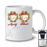 Merry Titmas; Sarcastic Christmas Snowman Boobs; Naughty Matching X-mas Women Family Group T-Shirt