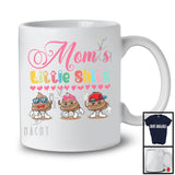 Mom's Little Shits, Humorous Mother's Day Son Daughter, Hearts Matching Family Group T-Shirt