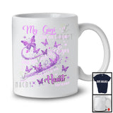 My Gigi Feel You In My Heart; Lovely Butterfly Memory; Matching Memorial Family Group T-Shirt