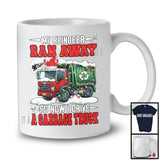 My Reindeer Ran Away Now I Drive A Garbage Truck; Humorous Christmas Santa Driver; Family T-Shirt