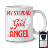 My Stepdad Was So Amazing God Made Him An Angel, Awesome Father's Day Wings Memories, Family T-Shirt