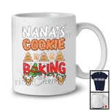 Nana's Cookie Baking Crew; Adorable Christmas Tree Santa Baker; X-mas Family Group T-Shirt