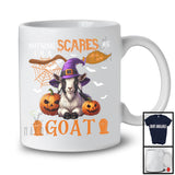 Nothing Scares Me I'm A Goat, Lovely Halloween Goat Witch, Matching Animal Farmer Group T-Shirt