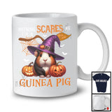 Nothing Scares Me I'm A Guinea Pig, Lovely Halloween Guinea Pig Witch, Matching Wild Animal Lover T-Shirt