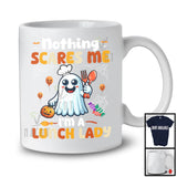 Nothing Scares Me I'm A Lunch Lady; Adorable Halloween Costume Boo Ghost; Family Group T-Shirt