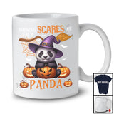 Nothing Scares Me I'm A Panda, Lovely Halloween Panda Witch, Matching Wild Animal Lover T-Shirt