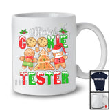 Official Cookie Tester; Joyful Christmas Tree Cookies Gingerbread Snow Around; Baking Baker T-Shirt