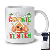 Official Cookie Tester; Joyful Christmas Tree Cookies House Snow Around; X-mas Baking Baker T-Shirt