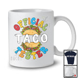 Official Taco Tester, Humorous Halloween Costume Matching Food Lover, Dinner Family Group T-Shirt