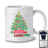 Oh Chemistree; Fantastic Christmas Lights Tree Chemistry Elements; Students Teacher Lover T-Shirt