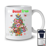 Oh DonutTree; Fantastic Christmas Lights Tree Donut Lover; Matching X-mas Family Group T-Shirt