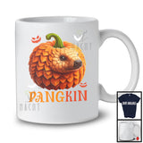 Pangkin; Awesome Halloween Cosplay Pangolin Lover Pumpkin Face; Matching Family Group T-Shirt