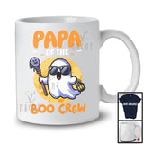 Papa Of The Boo Crew, Lovely Halloween Costume Witch Boo Ghost Sunglasses, Family Group T-Shirt