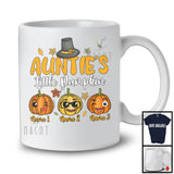 Personalized Auntie's Little Pumpkin, Amazing Thanksgiving Three Pumpkins, Custom Name Family T-Shirt