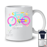 Personalized Bicycle Easter Bunny; Amazing Custom Name Bicycle Riding; Boys Family T-Shirt