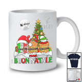 Personalized Buon Natale; Joyful Christmas Custom Name Italian Italian Panettone Cake; Eating Lover T-Shirt