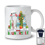 Personalized Buon Natale; Joyful Christmas Custom Name Italian Vodka of Glasses; Drunker Drinking T-Shirt