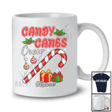 Personalized Candy Canes Crew; Amusing Christmas Candy Cane; Snow Custom Name Family T-Shirt