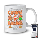 Personalized Christmas Cookie Baking Team; Humorous X-mas Custom Name Gingerbread; Baker T-Shirt