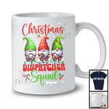 Personalized Christmas Dispatcher Squad; Fantastic X-mas Lights Three Gnomes; Proud Jobs T-Shirt