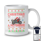 Personalized Christmas Is Better On A Motorbike; Joyful Custom Name Santa Motorbike; Family T-Shirt