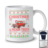 Personalized Christmas Is Better On A Pickup Truck; Joyful Custom Name Santa Pickup Truck; Family T-Shirt