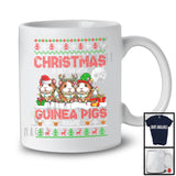 Personalized Christmas Is Better With Guinea Pigs; Fantastic X-mas Sweater Custom Name; Animal T-Shirt