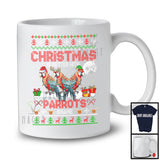 Personalized Christmas Is Better With Parrots; Fantastic X-mas Sweater Custom Name; Animal T-Shirt