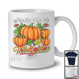 Personalized Custom Family Name Thanksgiving 2024; Awesome Autumn Fall Pumpkins; Family T-Shirt