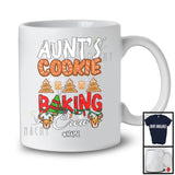 Personalized Custom Name Aunt's Cookie Baking Crew; Fantastic Christmas Lights; Baker Family T-Shirt