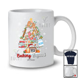 Personalized Custom Name Baking Squad; Lovely X-mas Baking Tools Christmas Tree; Baker T-Shirt