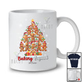 Personalized Custom Name Baking Squad; Lovely X-mas Gingerbreads Christmas Tree; Baker T-Shirt