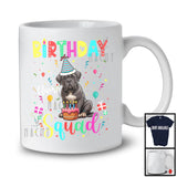 Personalized Custom Name Birthday Squad; Lovely Cane Corso Owner Lover; Birthday Cake T-Shirt