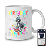 Personalized Custom Name Birthday Squad; Lovely Great Dane Owner Lover; Birthday Cake T-Shirt