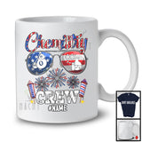 Personalized Custom Name Chemistry Crew, Joyful 4th Of July USA Sunglasses, Careers Patriotic T-Shirt