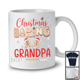 Personalized Custom Name Christmas Baking Grandpa; Adorable X-mas Santa Gingerbreads; Family T-Shirt