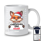 Personalized Custom Name Christmas Tree Killer; Lovely Santa Fox's Fault; Damage Tree T-Shirt