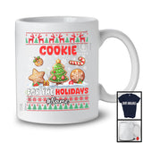 Personalized Custom Name Cookie For The Holidays; Merry Christmas Sweater; Pajama Family T-Shirt