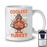 Personalized Custom Name Coolest Turkey; Amazing Thanksgiving Turkey Sunglasses; Family T-Shirt