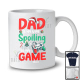 Personalized Custom Name Dad Is My Name Spoiling Is My Game, Lovely Christmas Gamer, Family T-Shirt