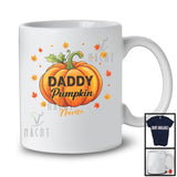 Personalized Custom Name Daddy Pumpkin; Awesome Thanksgiving Pumpkin; Fall Family Group T-Shirt