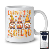 Personalized Custom Name Dispatcher Squad; Lovely Thanksgiving Three Gnomes Plaid; Jobs T-Shirt